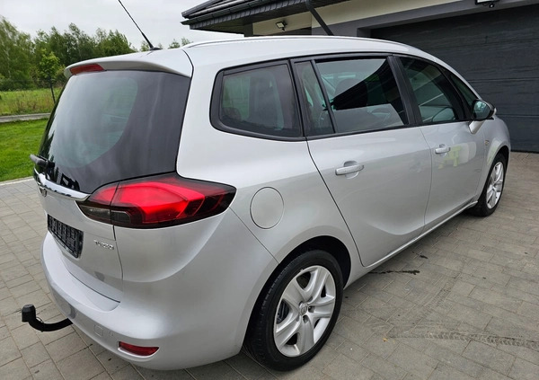 Opel Zafira cena 31500 przebieg: 160000, rok produkcji 2012 z Żary małe 191